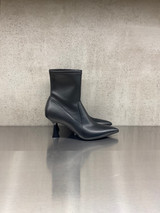 Sergio Levantesi - Tronchetto Janet in pelle nera