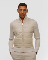 Gran Sasso - Giubbino in lana super geelong e flanella