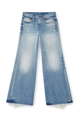 Diesel - Jeans flare  1978 d-akemi denim chiaro