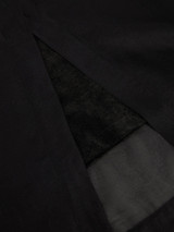 8PM - Gonna Lilian midi in organza nera