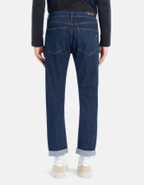 Dondup - Jeans Icon regular in denim stretch lavaggio scuro pulito