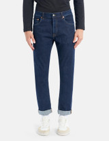 Dondup - Jeans Icon regular in denim stretch lavaggio scuro pulito