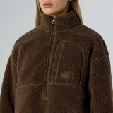 The North Face - Pullover Extreme in pile da donna brown