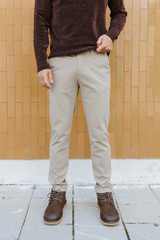 RRD - Pantalone da uomo Surflex Winter Soft Touch Chino  tabacco chiaro