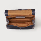 Zanellato - Borsa Postina® small in pelle martellata Dark Navy