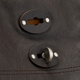 Zanellato - Borsa A'Spasso medium in pelle liscia Brown Carbone