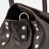 Zanellato - Borsa Dotta Extra Large in pelle liscia Brown Carbone