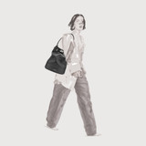 Zanellato - Borsa Mondà in pelle liscia Brown Sandalo