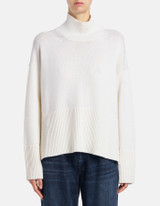 Dondup - Maglia dolcevita over in lana burro