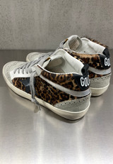Golden Goose - Mid Star donna in cavallino leo con stella nera
