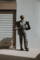 Golden Goose - Pantalone jogging da donna con stampa floreale