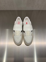 PRO-KEDS 1949 -Sneakers donna Field King in pelle bianca e bronzo