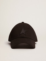 Golden Goose - Cappellino da baseball di colore nero con stella