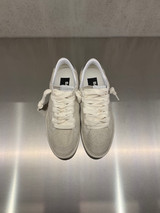 Golden Goose - Ball Star donna in suede beige con stella e tallone in gomma beige