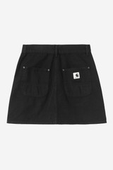 Carhartt - Gonna W' Maeve double knee skirt black, stone washed