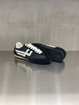 PRO-KEDS 1949 - Sneakers uomo Racer 77 in nylon e suede nera e bianca
