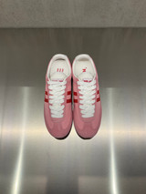 PRO-KEDS 1949 -Sneakers donna Racer 77 in nylon e suede rosa e rossa