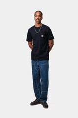 Carhartt - T-shirt S/S Pocket dark navy