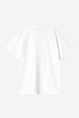 Carhartt - S/S Script embroidery t-shirt white / black