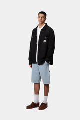 Carhartt - Single knee short blue, heavy stone bleached