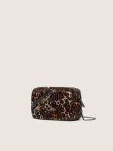 Golden Goose - Mini Star Bag in cavallino animalier con stella ton sur ton