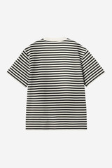 Carhartt - W' S/S Ezra t-shirt ezra stripe, black / wax