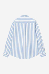 Carhartt - Camicia L/S Deven shirt deven stripe, bleach / white