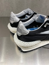 Golden Goose - Marathon uomo con tomaia in nylon ripstop di colore nero e stella argento