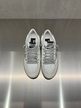 Golden Goose - Ball Star donna in nappa con stella bianca e talloncino glitter