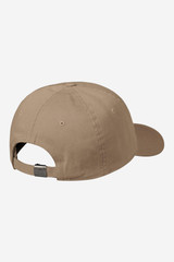 Carhartt - Madison logo cap leather / white