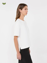 Max Mara Weekend - T-shirt in jersey di cotone bianco