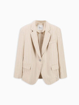 8pm -  Giacca Doha-a oversize in tela di cotone spigato