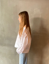 8PM - Camicia Stoccolma in popeline di cotone bianco