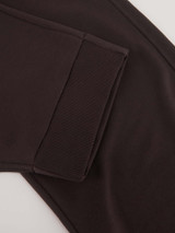 8PM - Pantaloni Rio De Janeiro in felpa di cotone moka