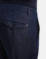 Dondup - Pantaloni Joe carrot in denim fisso