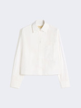 Max Mara Weekend - Camicia Eden in popeline di cotone  bianco ottico