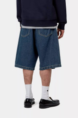 Carhartt - Bermuda Landon Short Blue, Stone washed