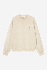 Carhartt - Felpa W' Nelson Sweatshirt Stone Garment dyed