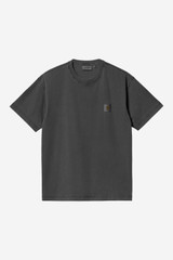 Carhartt - T-Shirt S/S Nelson Black Garment dyed