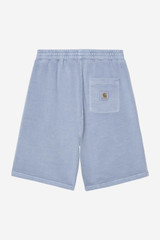 Carhartt - Bermuda Nelson Sweat Short Gentle Blue Garment dyed