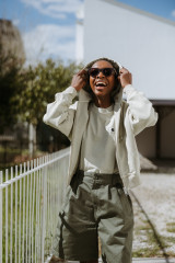 Carhartt - Felpa Women's Hooded Nelson Jacket stone