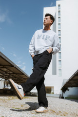 Carhartt - Pantalone OG Single knee pant deep night garment dyed