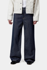 Carhartt - Jeans W' Jane Pant in denim scuro