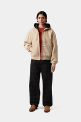 Carhartt - Giacca donna OG Active Jacket in cotone Dearborn stone