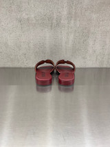 Bibi Lou - Ciabattina bassa in pelle bordeaux