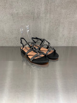 Bibi Lou - Sandalo basso con strass nero