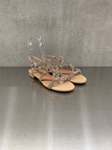 Bibi Lou - Sandalo basso con strass nude