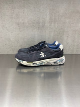 Premiata - Sneakers Mase in pelle e tessuto tecnico blu