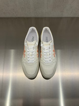 Premiata - Sneakers Micol in pelle bianca e logo rosa