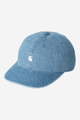 Carhartt - Cappellino Lucas Cap in denim chiaro
